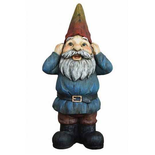 Santa's Workshop 18.5" Hear No Evil Gnome Accent By Santasworkshop | 13" x 25" | Michaels®